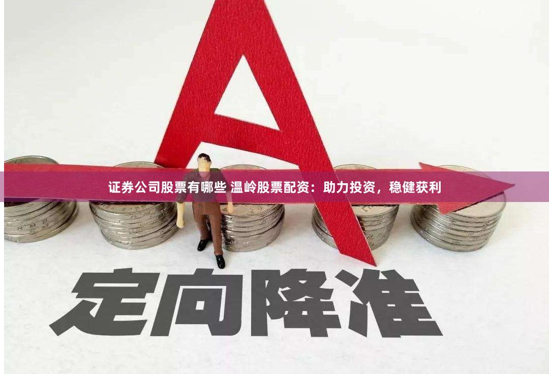 证券公司股票有哪些 温岭股票配资：助力投资，稳健获利